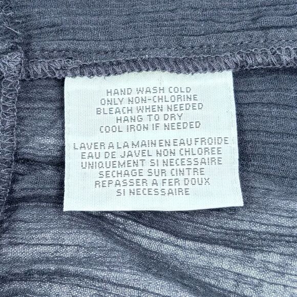 Ralph Lauren Denim & Supply Ralph Lauren Tiered Guaze Tunic Size M Festival - Picture 9 of 10